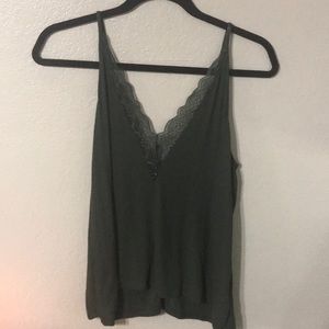 Green camisole